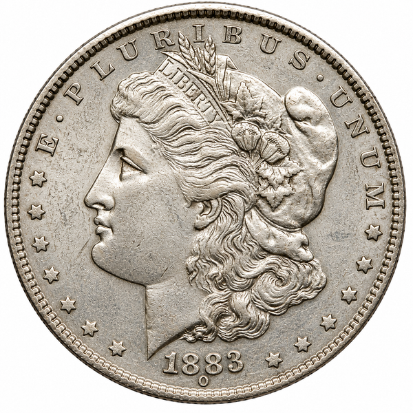 1883-O Morgan Silver Dollar MS-62 – McFarland Metals